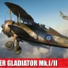 Airfix 1:72 Gloster Gladiator Mk.I/Ii Model Kit Best Sale