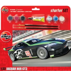 Airfix 1:32 Jaguar Xkr GT3 Large Model Starter Set Fashion