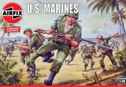 Airfix 1:76 Wwii U.S. Marines Model Figures Cheap