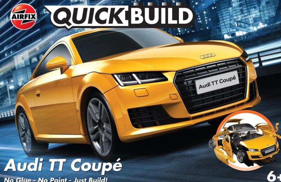 Airfix Quickbuild Audi Tt Coupe Model Kit Shop