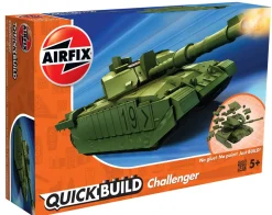 Airfix Quickbuild Challenger Desert Tank Green Model Kit Best