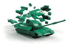 Airfix Quickbuild Challenger Desert Tank Green Model Kit Best