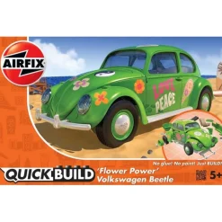 Airfix Quickbuild Flower Power Volkswagen Beetle Model Kit Best Sale