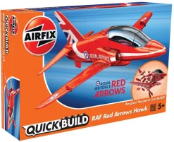 Airfix Quickbuild Raf Red Arrows Hawk Model Kit Hot