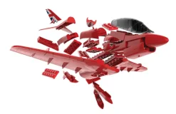 Airfix Quickbuild Raf Red Arrows Hawk Model Kit Hot