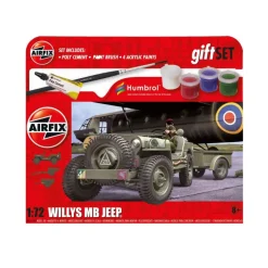 Airfix Small Starter Set Willy's MB Jeep Fashion