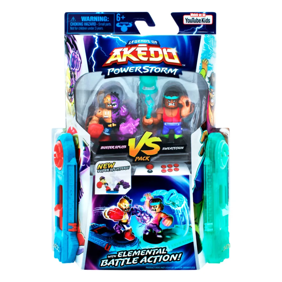 Akedo S4 Powerstorm vs Pack Buster Splits Vs Sweatstain Cheap