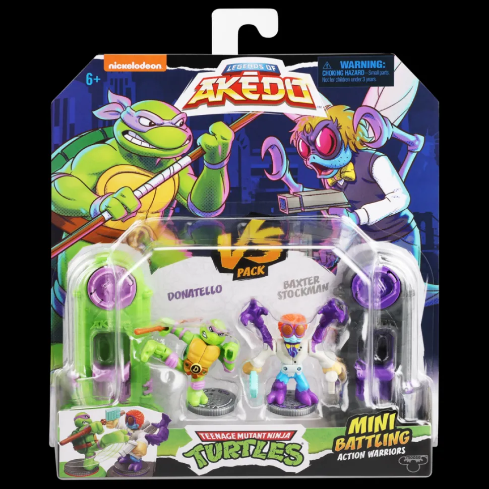 Akedo Teenage Mutant Ninja Turtles S1 Versus Pack - Donatello Vs Baxter Stockman Store