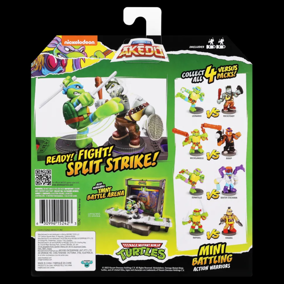 Akedo Teenage Mutant Ninja Turtles S1 Versus Pack - Donatello Vs Baxter Stockman Store