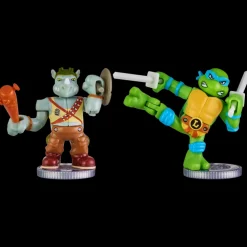 Akedo Teenage Mutant Ninja Turtles S1 Versus Pack - Leonardo Vs Rocksteady Cheap