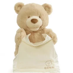Toyworld NZ Animated: Peek-A-Boo Bear 26cm Clearance