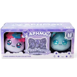 Aphmau MeeMeows 6 Inch Plush Sparkle Collection Set 3 Pack Clearance