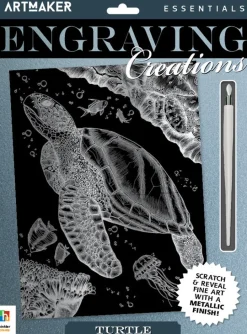 Hinkler Art Maker Essentials Engraving Art Sea Life Best Sale