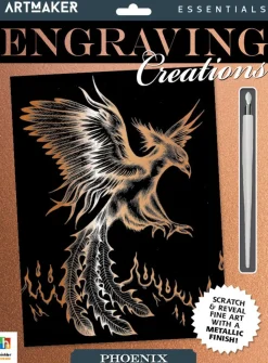 Hinkler Art Maker Essentials Engraving Art Mythical Creatures 2 Best Sale