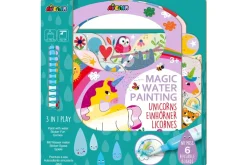 Avenir 3 In 1 Play Book Magic Water Painting Unicorns Cheap