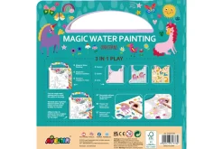 Avenir 3 In 1 Play Book Magic Water Painting Unicorns Cheap