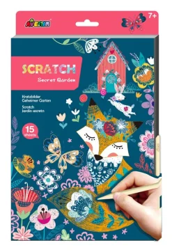 Avenir A4 Scratch Book - Secret Garden Sale