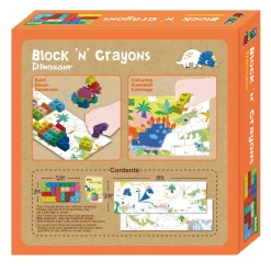 Avenir Blocks 'N' Crayons Dinosaur Shop