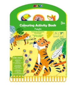 Avenir Colouring Activity Book Jungle Fashion
