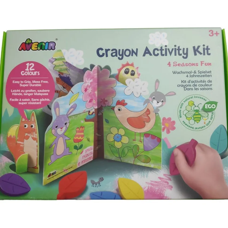 Avenir Crayon Activity Kit 4 Seasons Fun Best