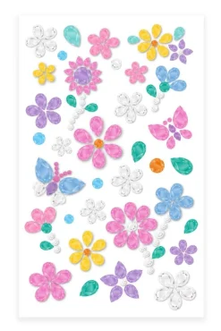 Avenir Gem Stickers Flowers Fashion