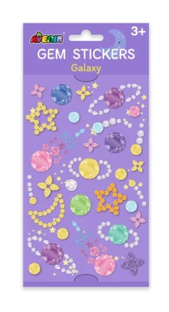 Avenir Gem Stickers Galaxy Best