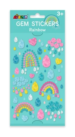 Avenir Gem Stickers Rainbows Outlet