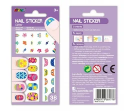 Avenir Nail Sticker Glitter Purple Best