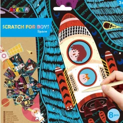 Avenir Scratch Art Space Flash Sale