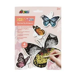 Avenir Scratch Butterfly Stickers Best