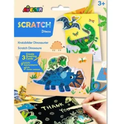 Avenir Scratch Dino Greeting Cards Cheap