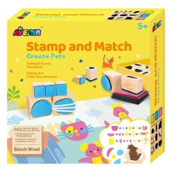 Avenir Stamp And Match Art Create Pets Shop