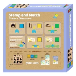 Avenir Stamp And Match Art Create Dinosaurs Flash Sale