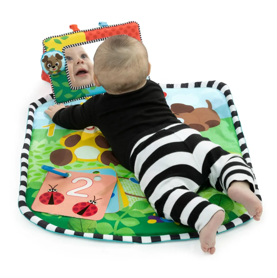 Baby Einstein Disovery Garden Tummy Time Mat & Mirror Best Sale