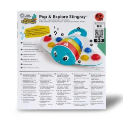 Baby Einstein Pop & Explore Stingray Popper Fashion