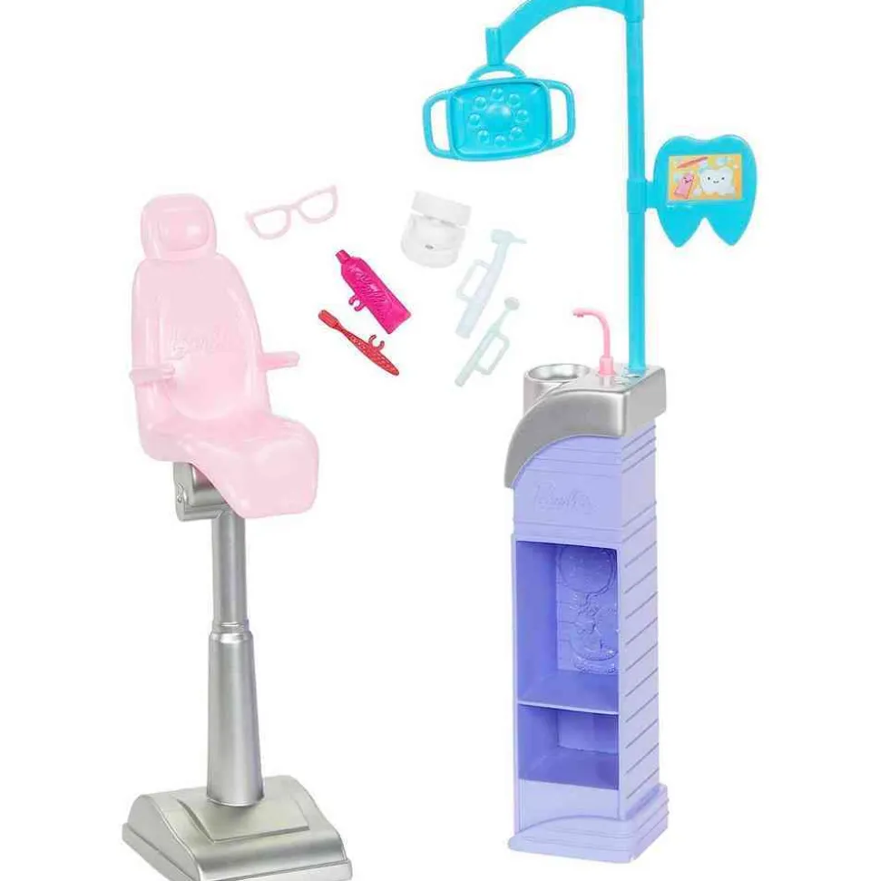 Barbie Careers Playset Brunette Dentist Cheap