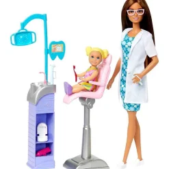 Barbie Careers Playset Brunette Dentist Cheap