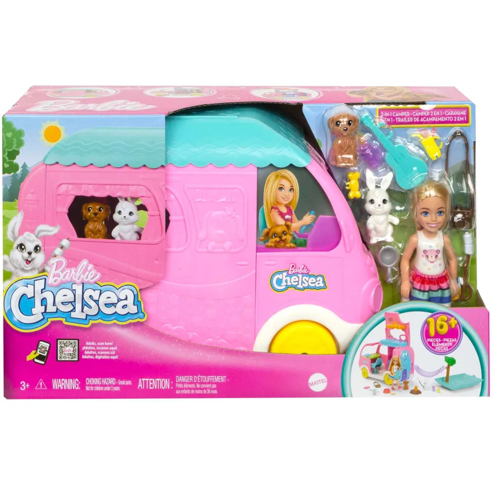 Barbie Chelsea 2-In-1 Campervan Cheap