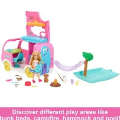 Barbie Chelsea 2-In-1 Campervan Cheap