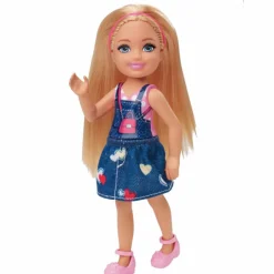 Barbie Club Chelsea Doll Hearts Denim Skirt Cheap