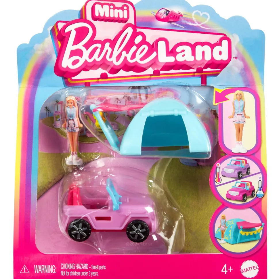 Barbie Mini land Color-Changing Jeep Cheap