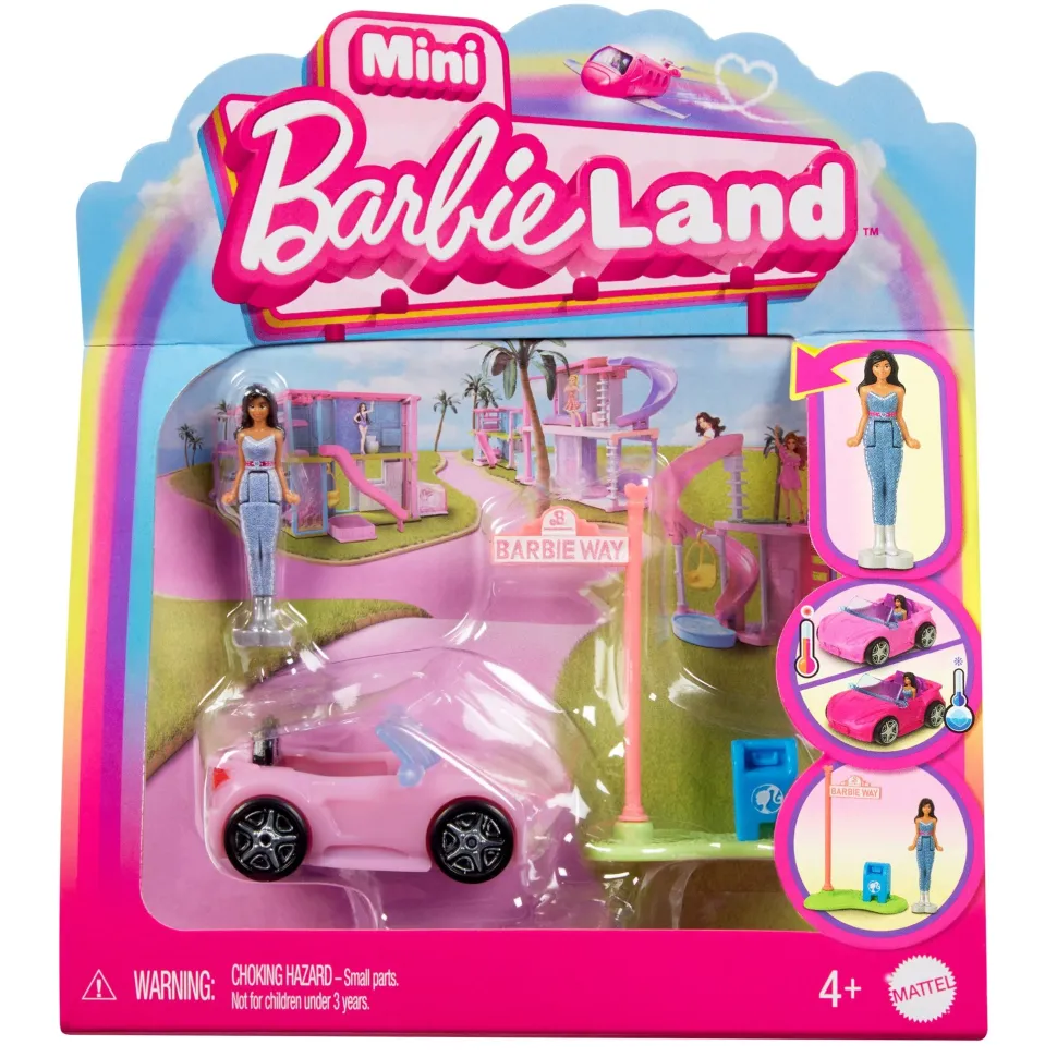 Barbie Mini land Color-Changing Convertible Best