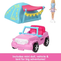 Barbie Mini land Color-Changing Jeep Cheap