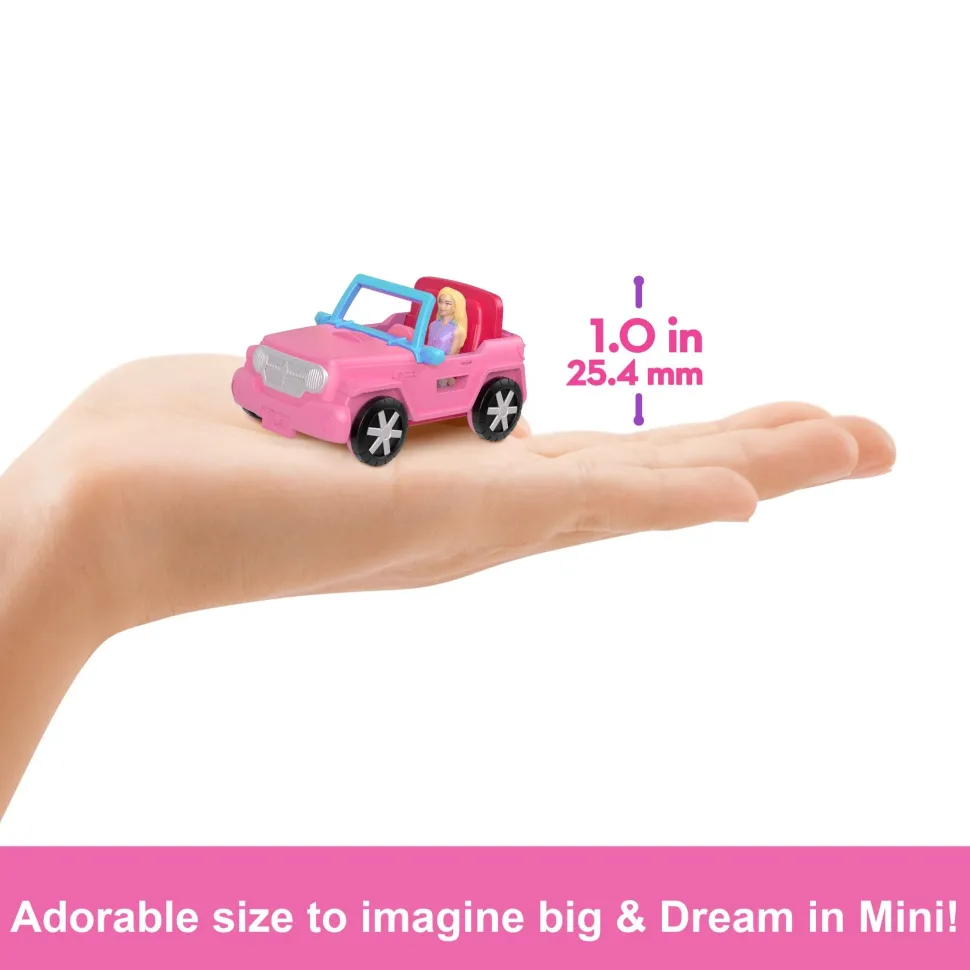 Barbie Mini land Color-Changing Jeep Cheap