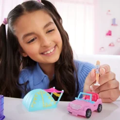 Barbie Mini land Color-Changing Jeep Cheap