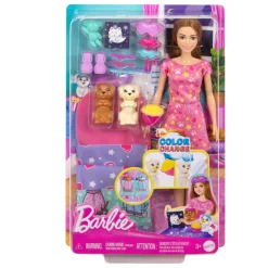 Barbie Puppy Slumber Party Playset Fashion