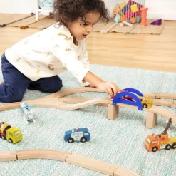B.Toys BATTAT WOOD & WHEELS WOODEN VEHICLES ASSORTED STYLES Sale