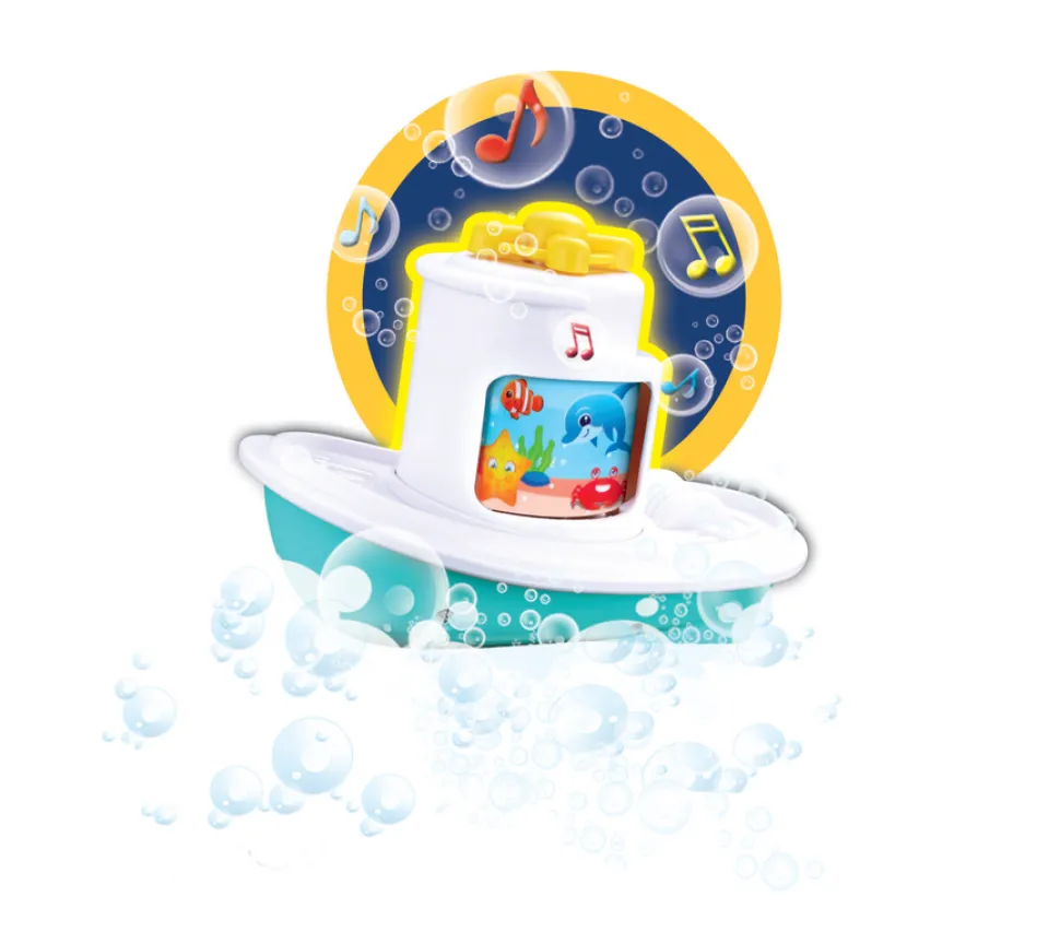 BB Junior Splash N Play Music Tugboat Fashion