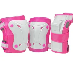 BONEShieldz Bone Shieldz Cruiser 3000 Protective Guards Tri-Pack Youth Pink/White Shop