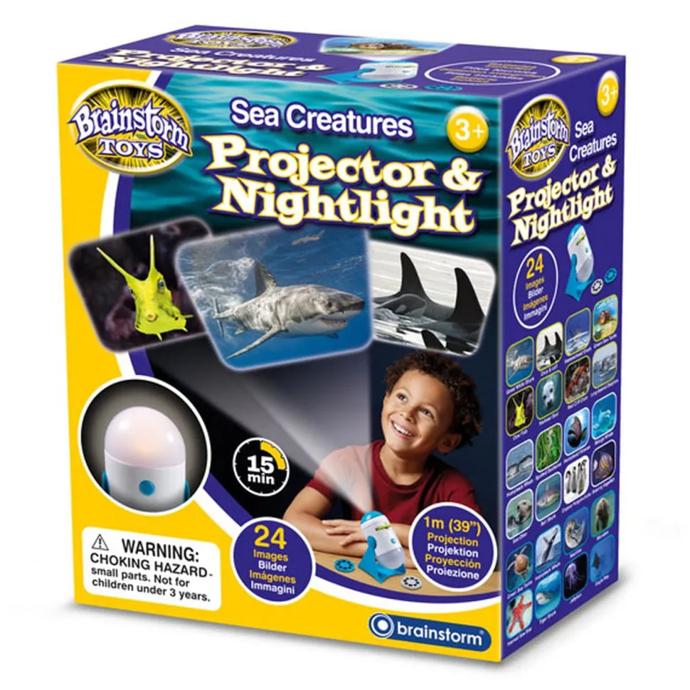 Brainstorm Sea Creatures Projector & Nightlight Hot